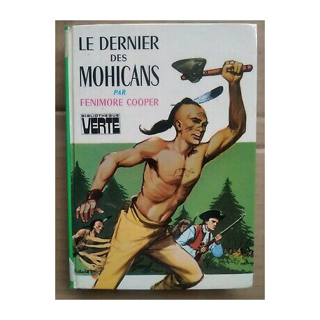 Le Dernier des Mohicans Bibliothèque verte