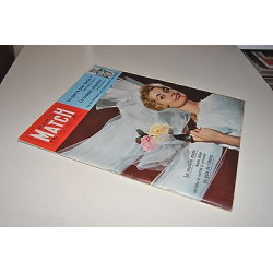 PARIS MATCH n 517 07031959 NOELLE ADAM EN ROBE DE MARIEE GALA DE...