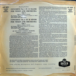 Violin Concertos No. 1 In D Major Opus 6 / No. 2 In B Minor Opus 7