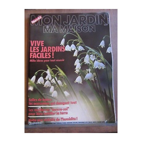 Mon jardin ma maison n292 Mars 1983 Vive les jardins faciles
