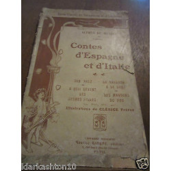 Alfred de musset contes d'Espage et d'Italie Librairie Bauche
