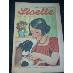 Lisette n31 19ème année Dimanche 30 Juillet 1939 Black se promène