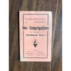 Des Congrégations EN FRANCE... POURQUOI PAS ? N°5