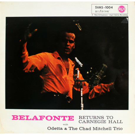 Belafonte Returns To Carnegie Hall Belafonte Returns To Carnegie Hall