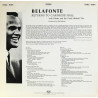 Belafonte Returns To Carnegie Hall