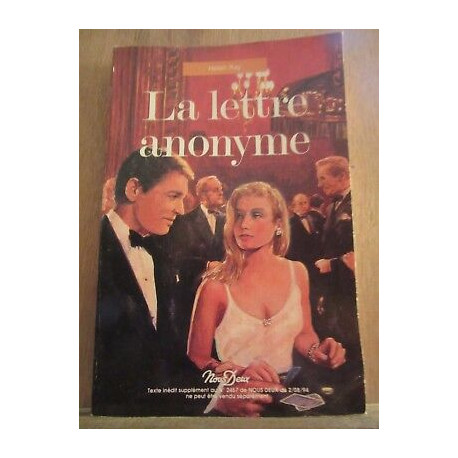 Helen ray La lettre anonyme Collection Nous deux