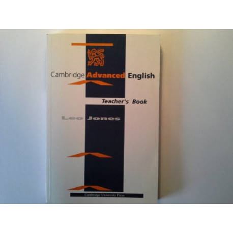 Cambridge Advanced English Teacher's book Cambridge Advanced English Teacher's book