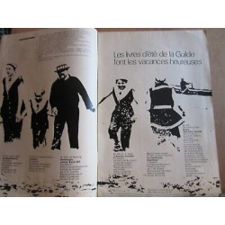 Guilde du livre lausanne Bulletin mensuel n8 Août 1965 30ème année