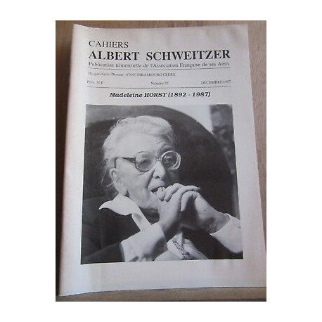 Cahiers n70 décembre 1987