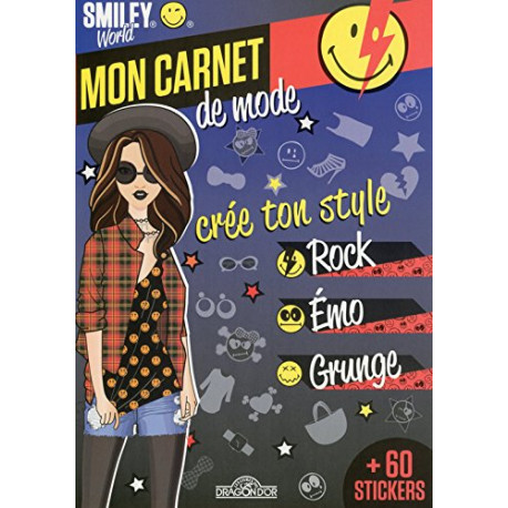 Smileyworld - Mon carnet de mode - Crée ton style Rock Emo et Grunge Smileyworld - Mon carnet de mode - Crée ton style Rock Emo et Grunge