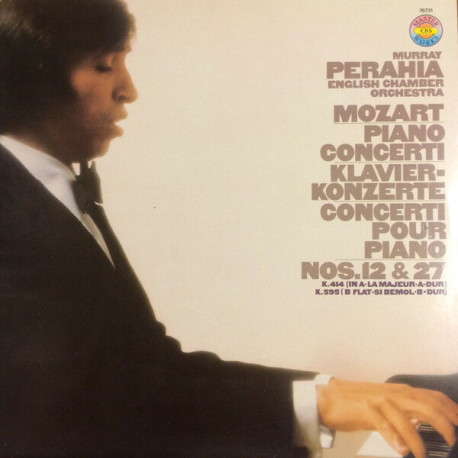 Piano Concerti Klavier-Konzerte Concerti Pour Piano Nos. 12 et 27