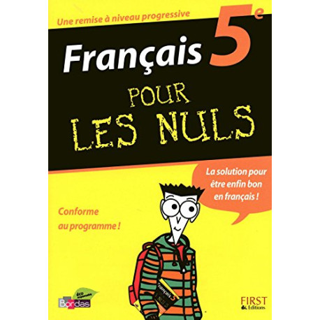 Francais 5e pour les nuls Francais 5e pour les nuls