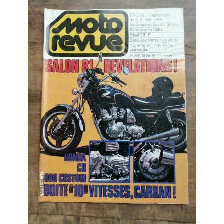 Moto Revue n 2468 26 Juin 1980