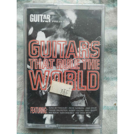 The Guitars that rule The world Cassette Audio-K7 NEUVE SOUS BLISTER