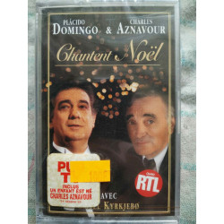 Placido Domingo Charles Aznavour Chantent Noël Cassette Audio-K7 NEUVE