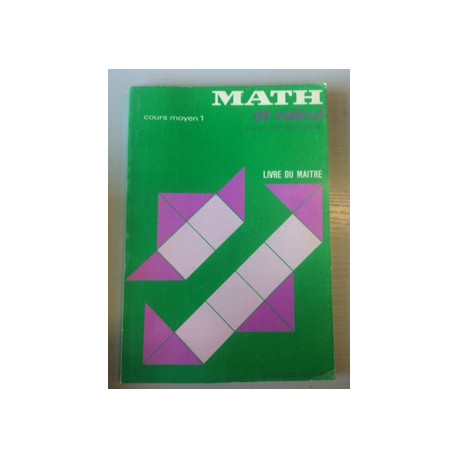 Maths et calcul CM1 maître Maths et calcul CM1 maître
