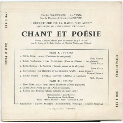 Chant Et Poésie