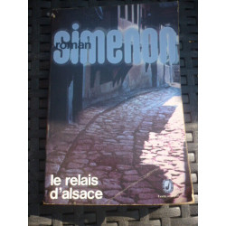 simenon Le Relais d'Alsace Le LIVRE DE poche