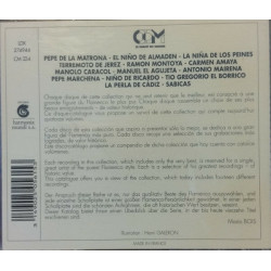 Grandes Figures Du Flamenco - Disque Catalogue