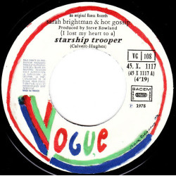 (I Lost My Heart To A) Starship Trooper