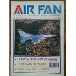 Air Fan Le Mensuel de L'aeronautique Militaire Nº 120 Novembre 1988