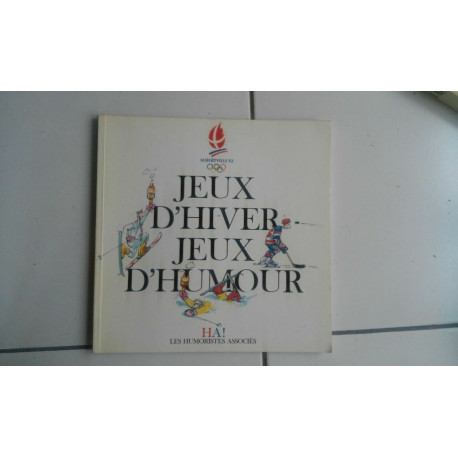 bd JEUX d'hiver JEUX d'HUMOUR par fred nicoulaud barbe blachon...