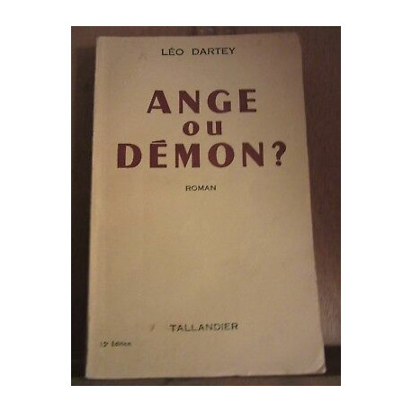 Ange ou démon
