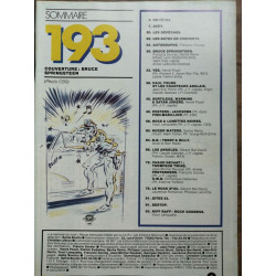 BEST interviews yes Roger Waters Los Angeles Nº 193 Août 1984