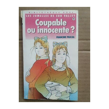 Coupable ou Innocent Bibliothèque rose