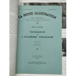 L'Illustration n4794 19 Janvier 1935 La Petite Illustration n707...