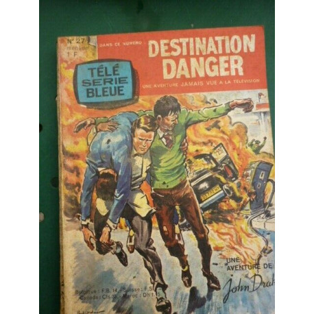 Télé série bleue mensuel n27 Editions oz Janvier 1966