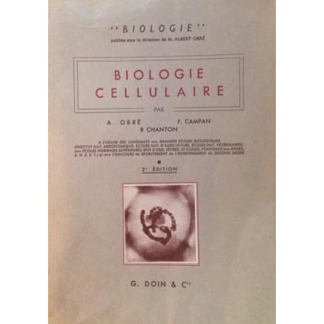 BIOLOGIE CELLULAIRE 2e édition BIOLOGIE CELLULAIRE 2e édition