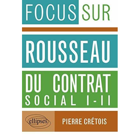 Rousseau Du Contrat Social I-II Rousseau Du Contrat Social I-II
