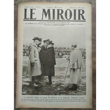Le Miroir n172 11 Mars 1917