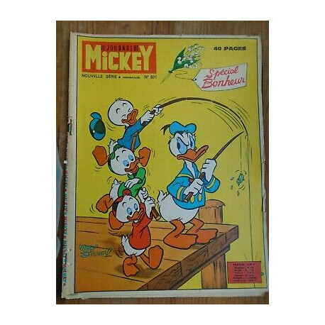 Le journal de Mickey hebdomadaire n 831