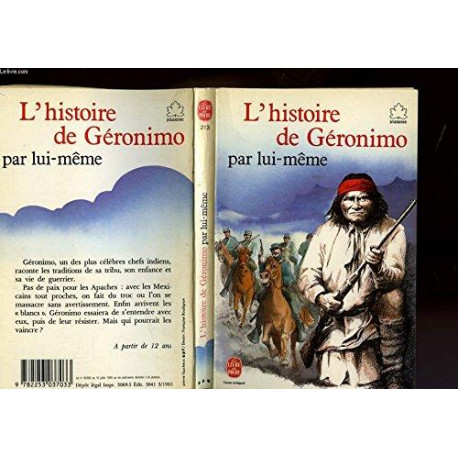 L'histoire de geronimo par lui-meme L'histoire de geronimo par lui-meme