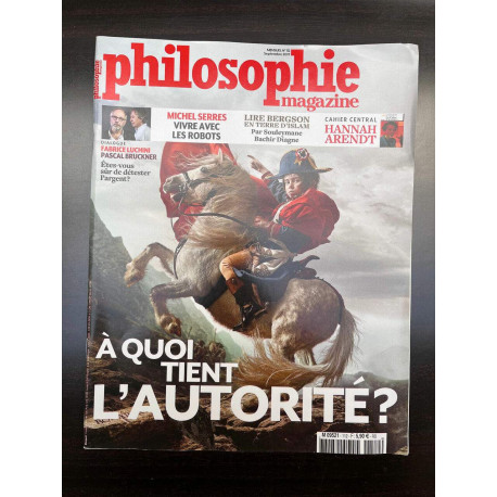 Philosophie Magazine n112 Septembre 2017