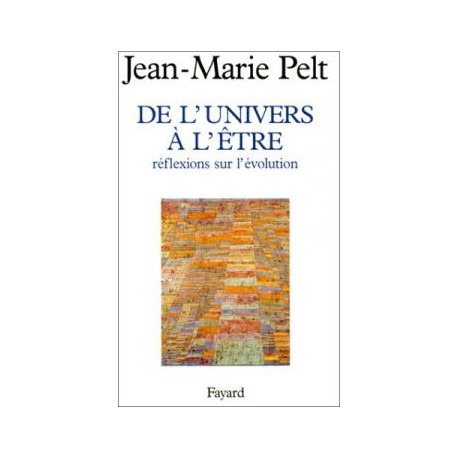De L'univers A L'etre- Reflexions Sur L'evolution De L'univers A L'etre- Reflexions Sur L'evolution