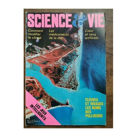 Science Vie Nº719 081977 Fleuves et Rivages Les Noms des Pollueurs