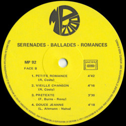 Sérénades Romances Ballades