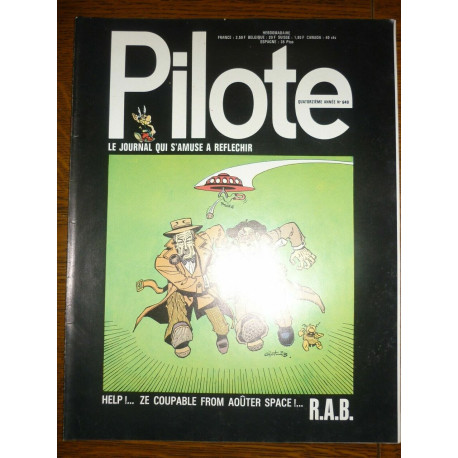Pilote le journal qui s'amuse à réfléchir N649
