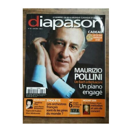 diapason Le Numéro un de la Musique Classique et de la hi fi nº537... diapason Le Numéro un de la Musique Classique et de la hi fi nº537...