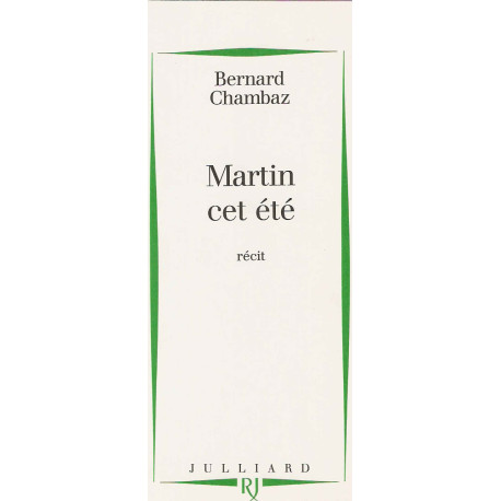 Martin cet ete Martin cet ete