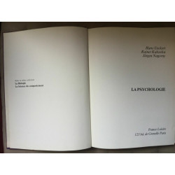 h ueckert r kakuska j nagorny La psychologie France loisirs