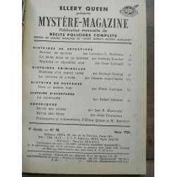 Ellery Queen Mystère Magazine n98 Mars 1956