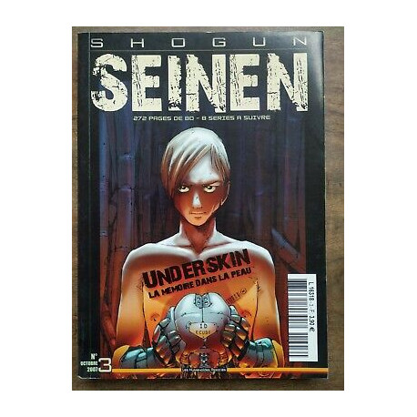 Shogun Seinen Magazine Nº 3 Underskin La memoire dans La peau... Shogun Seinen Magazine Nº 3 Underskin La memoire dans La peau...