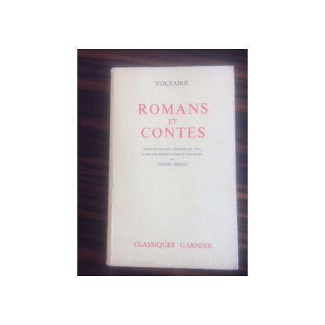 ROMANS ET CONTES - TEXTE ETABLI SUR L'EDITION DE 1775 - ROMANS ET CONTES - TEXTE ETABLI SUR L'EDITION DE 1775 -