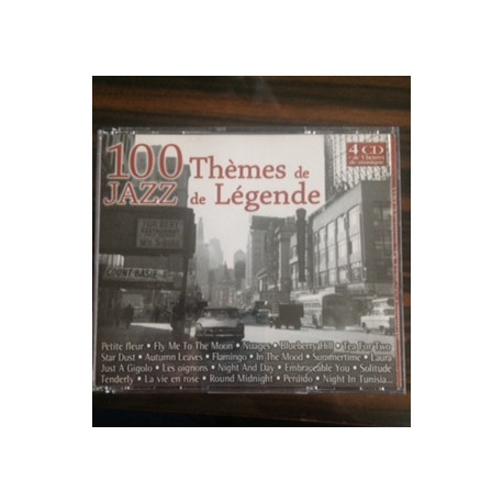 100 THEMES DE JAZZ DE LEGENDE - COFFRET 4 CD