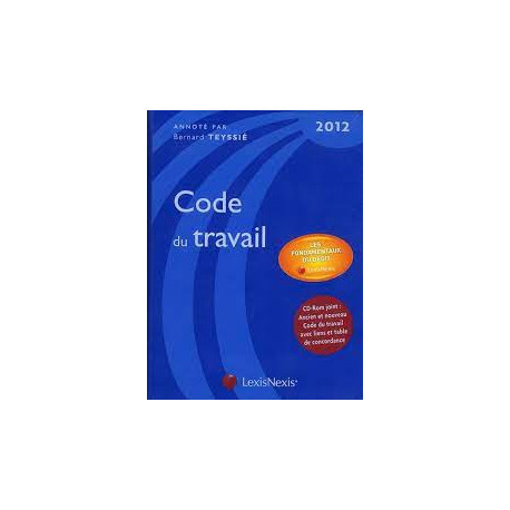 Code du travail 2012 + 1 CD Code du travail 2012 + 1 CD
