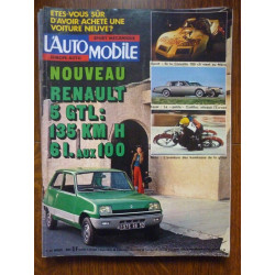 n357 Renault 5 gtl mensuel Mars 1976